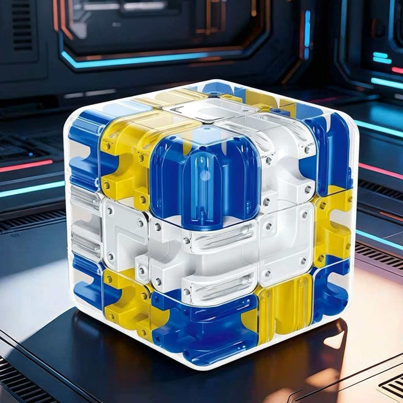 Game Educational For Kids Free - Neuartiges 3D-Rollkugel-Labyrinth-Würfelpuzzle Denkspiel für Kinder &