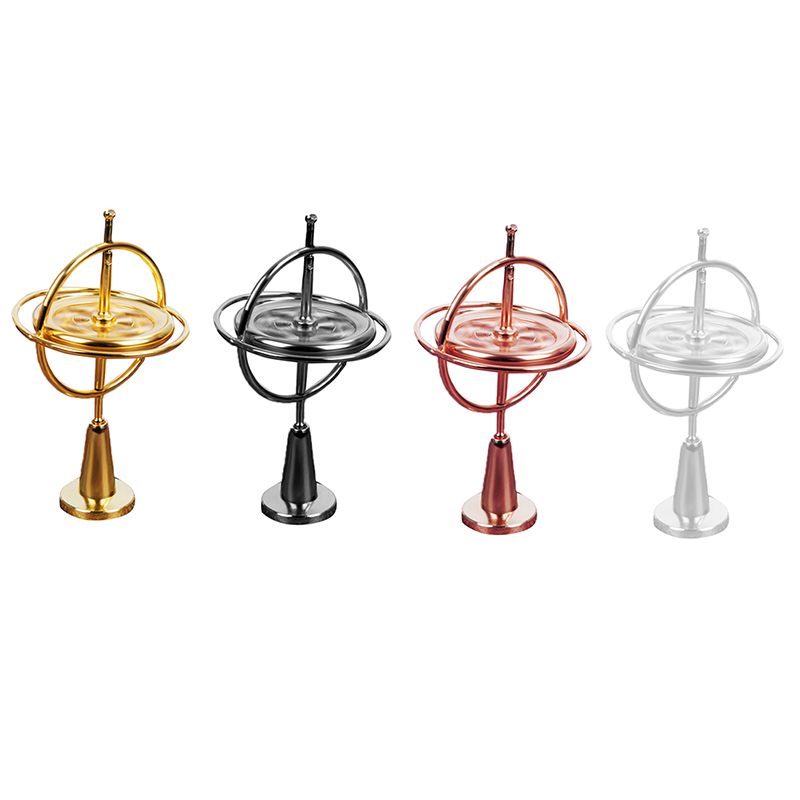 Kids Education Gift - Selbstbalancierendes Gyroskop Anti-Schwerkraft-Entspannungs-Lernspielzeug Sechste Generation Buntes