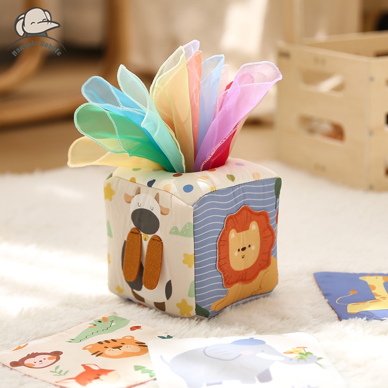 Kids Education Activities - Montessori Spielzeug Magische Baumwolle Tier Tissue