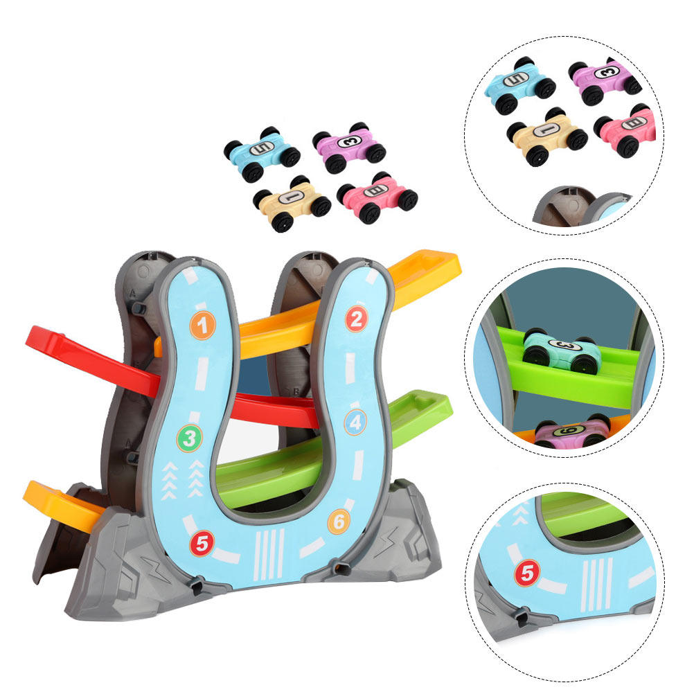 Game Educational For Kids Free - 1 Set Gleitauto-Spielset, interaktives Lernspielzeug für