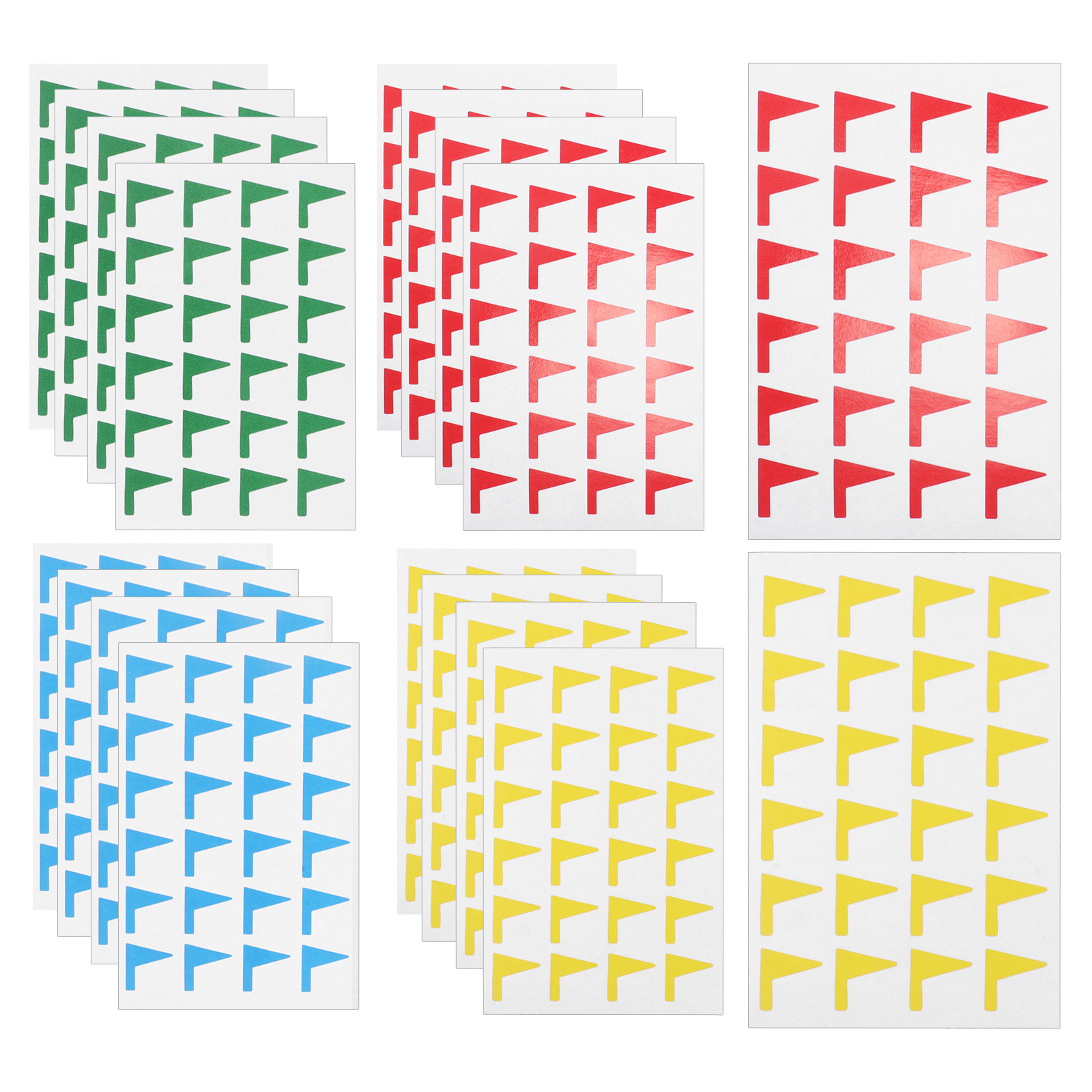 Kids Education Planner - 1 Packung kleine Flaggen-Aufkleber für die