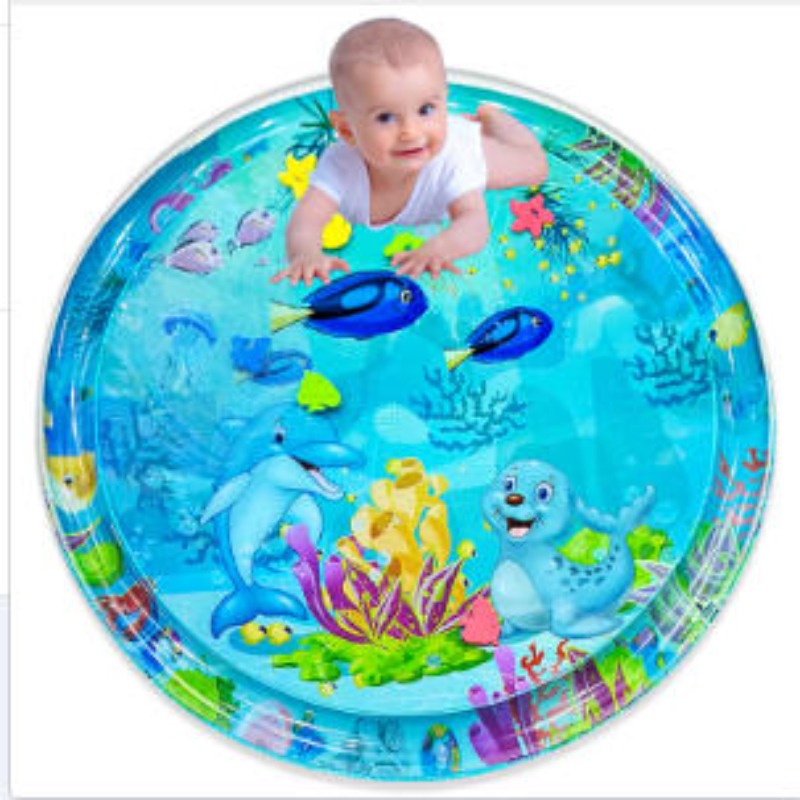 Kids Education Activities - Baby-Wasserspielmatte, aufblasbares Kissen, PVC, für Kleinkinder,