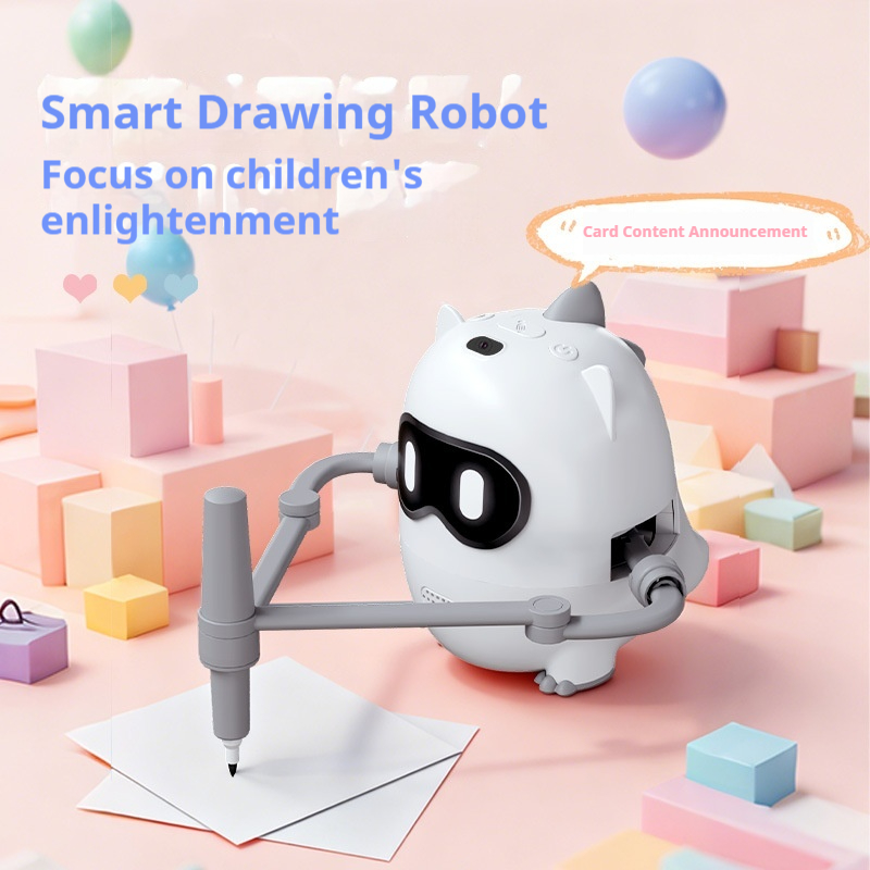 Kids Education And You - Generischer intelligenter Dinosaurier-Zeichenroboter, intelligentes Früherziehungsspielzeug mit