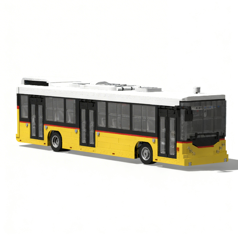 Kids Education Bd - 3086 Teile MOC Postbus Hess BD