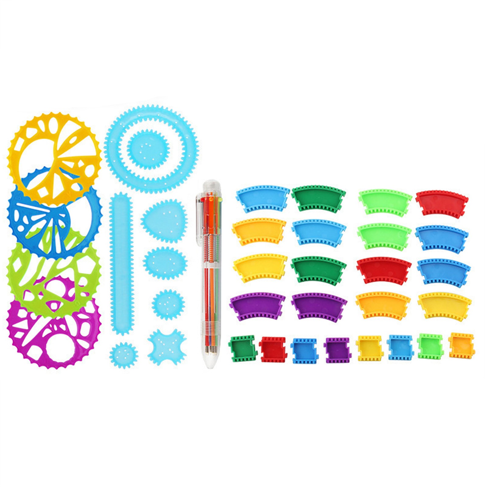 Buntes Spirograph-Set für Kind – Kids Education Gift Bewertung und Preis