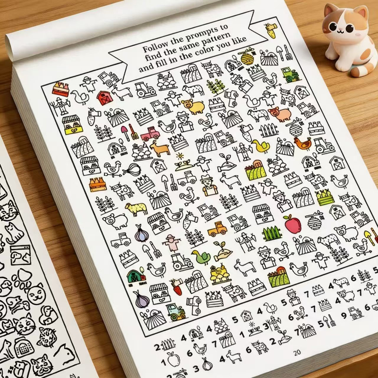 32-seitiges Such- und Finden-A – Kids Education Activities Bewertung und Preis
