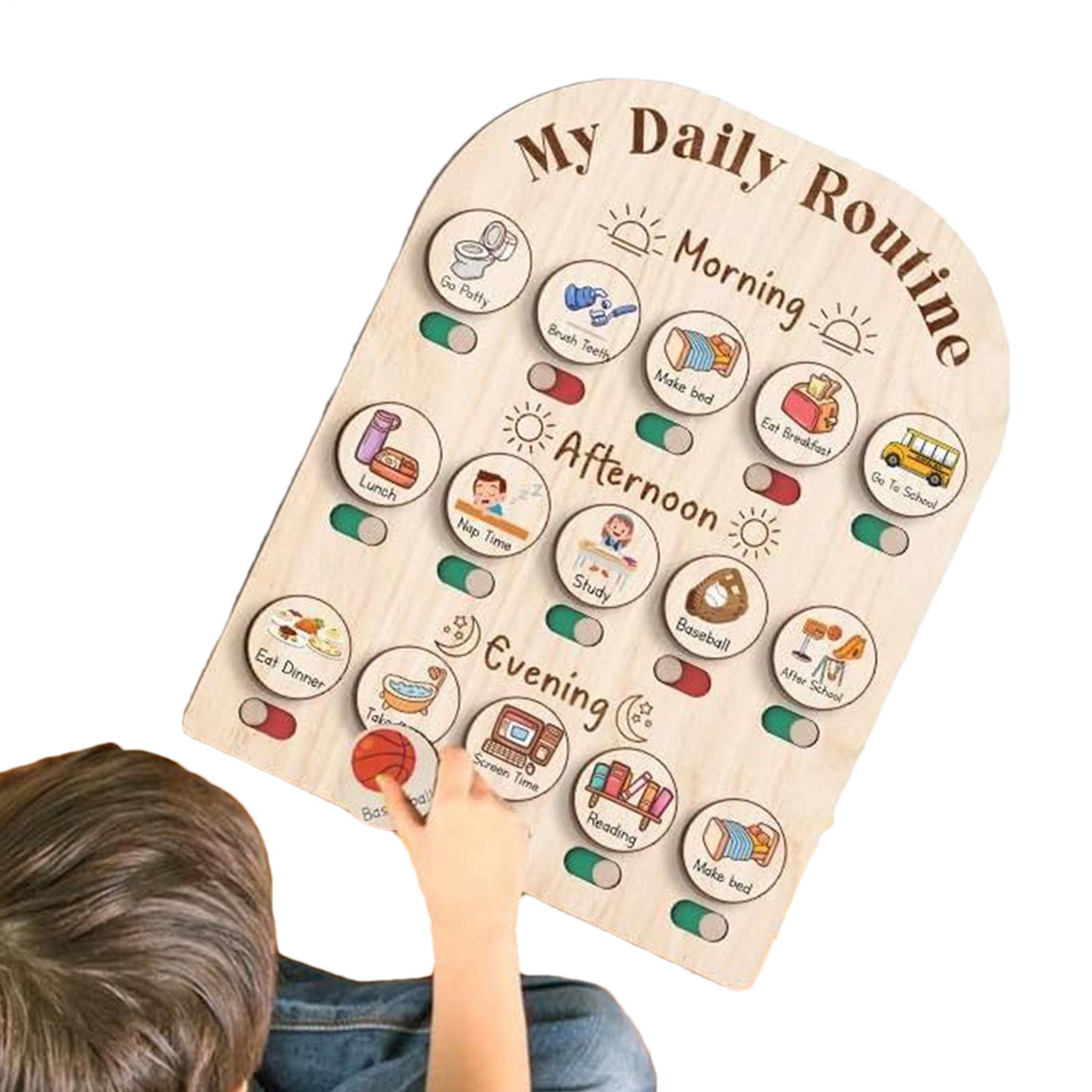 Kleinkind-Routinendiagramm, vi – Kids Education Planner Bewertung und Preis