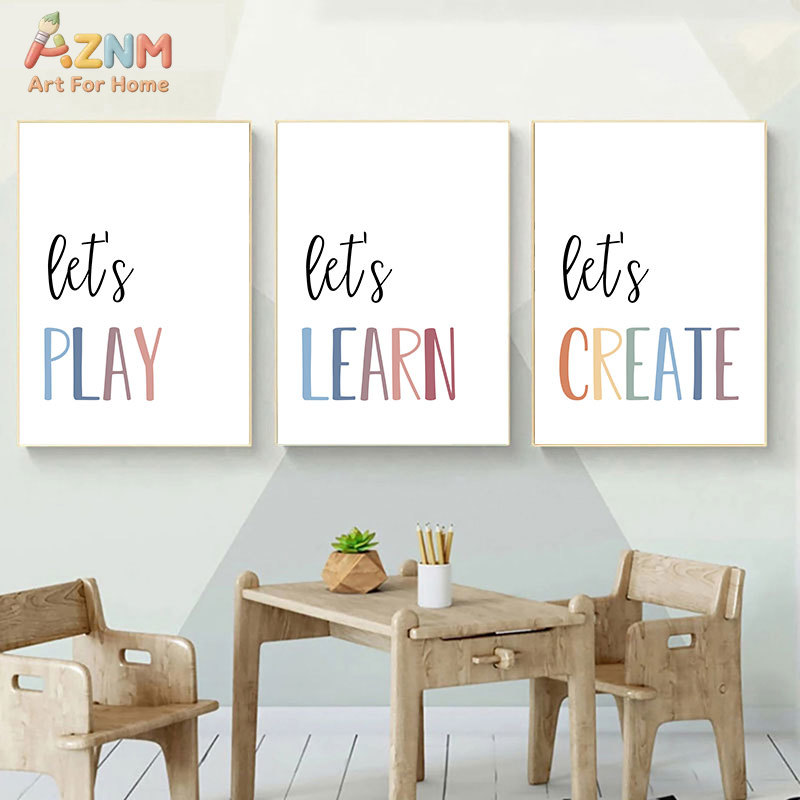 AZNM Let's Read Learn Create L – Kids Education Quote Bewertung und Preis