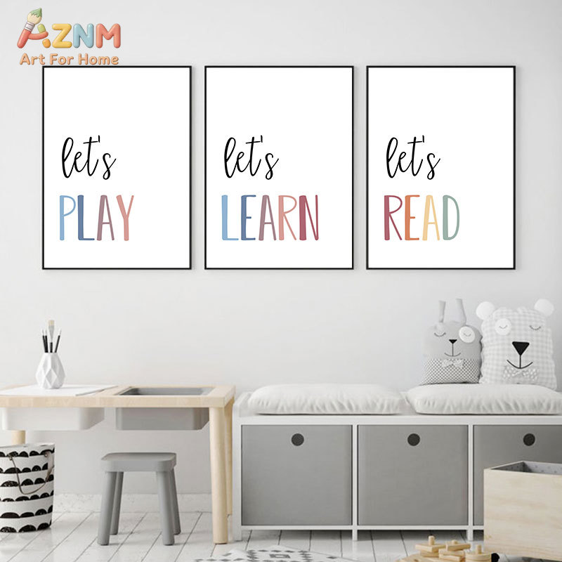 AZNM Let's Read Learn Create L – Kids Education Quote Bewertung und Preis