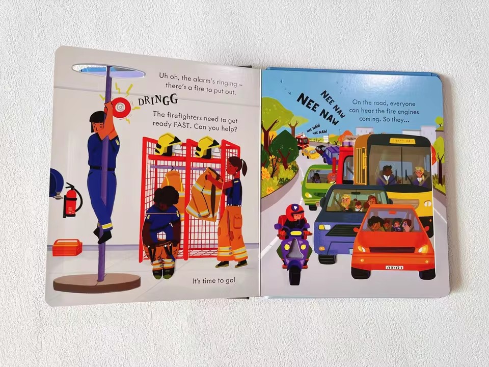 Usborne Peep Inside How A Fire – Kids Education And You Bewertung und Preis