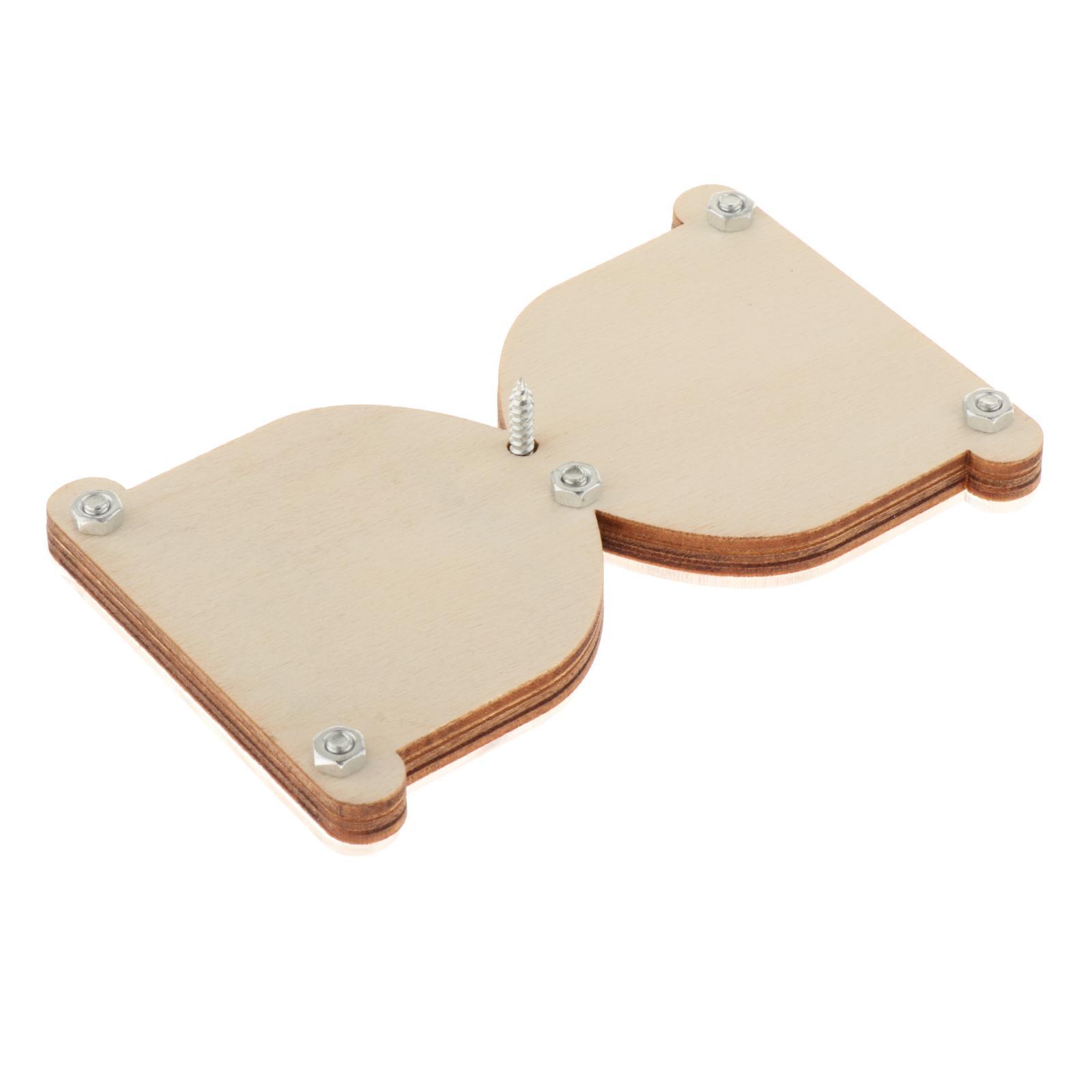 Holz-Busy-Board Sanduhr-Zubehö – Kids Education Activities Bewertung und Preis