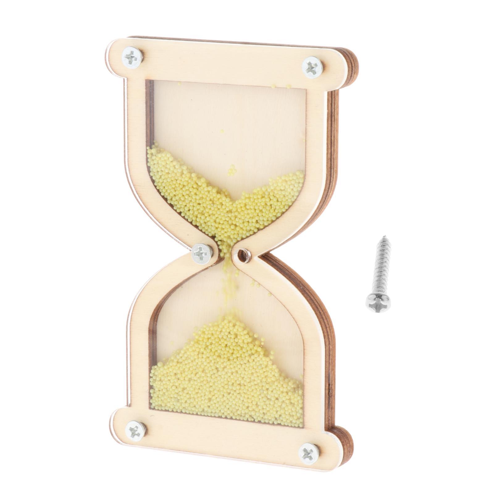 Holz-Busy-Board Sanduhr-Zubehö – Kids Education Activities Bewertung und Preis