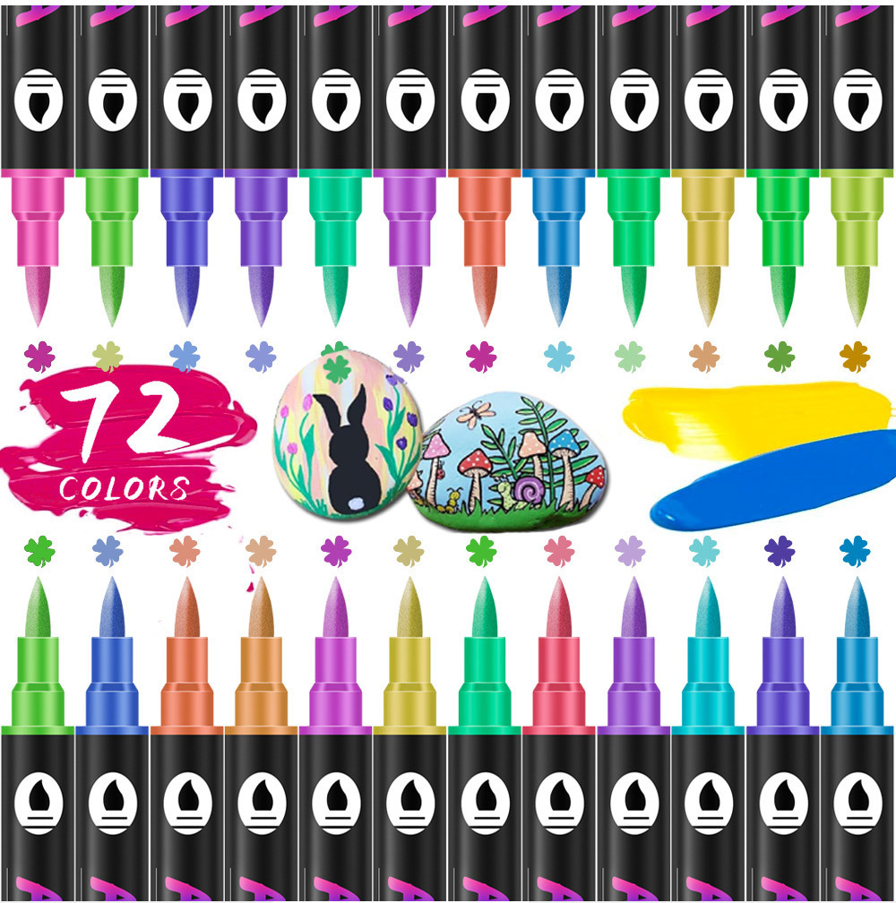 Acrylfarbe Marker Dual Tip 24/ – Kids Education Tips Bewertung und Preis