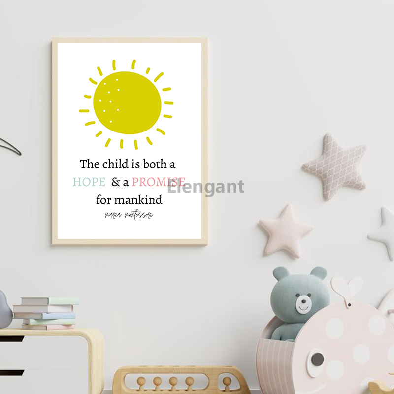 Play is the Work of A Child Zi – Kids Education Quote Bewertung und Preis
