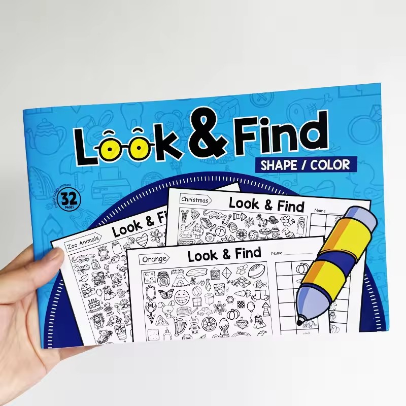 Look And Find Malbuch für Klei – Kids Education And You Bewertung und Preis