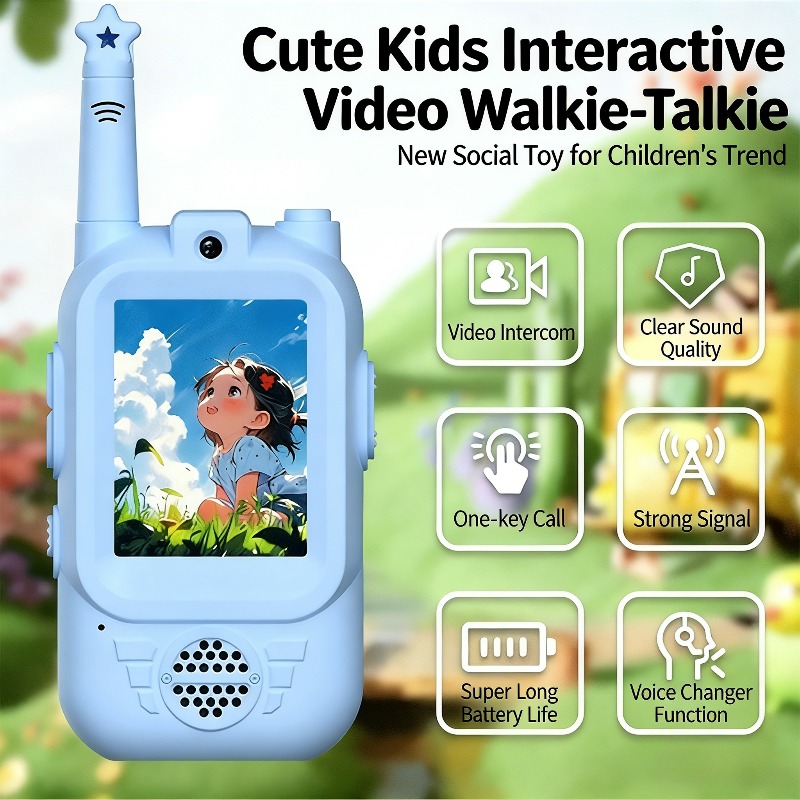 2 Stück Kinder-Video-Walkie-Ta – Kids Education And Recreation Bewertung und Preis