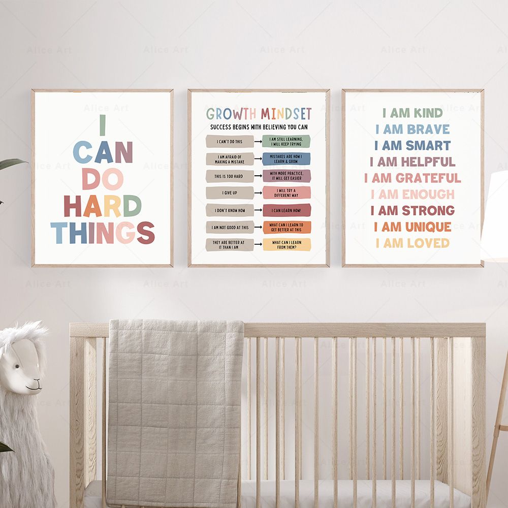 Affirmations-Poster für Kinder – Kids Education Quote Bewertung und Preis
