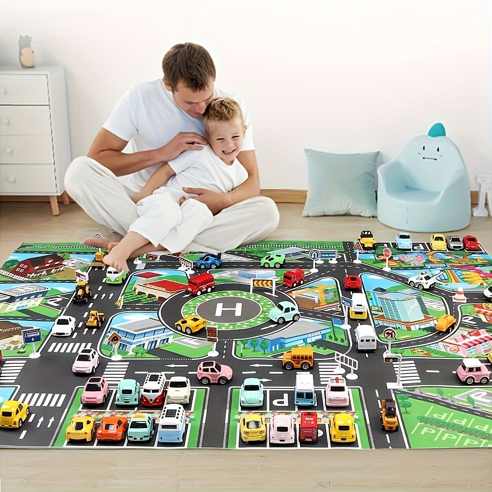 1 Stück, Stadtverkehr-Spielmat – Game Educational For Kids Free Bewertung und Preis