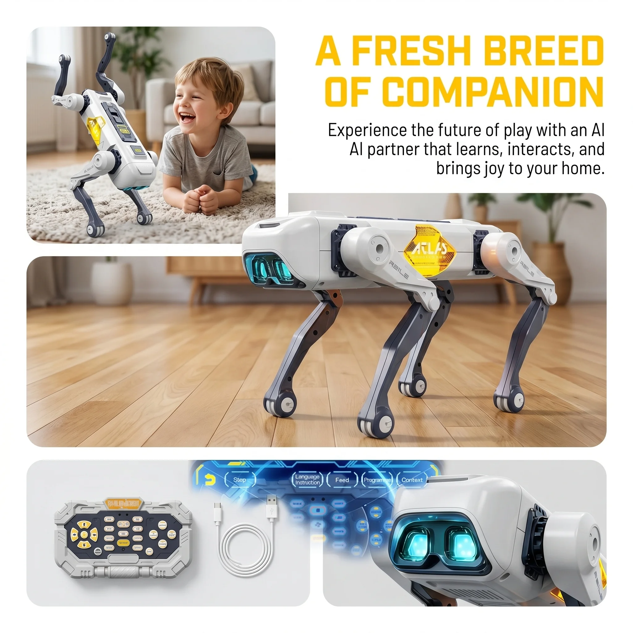 KI-Smart-Roboterhund, Sprach-  – Kids Education And You Bewertung und Preis