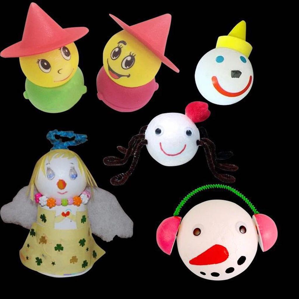 Weiße Schaumstoff-Modellierper – Kids Education Activities Bewertung und Preis