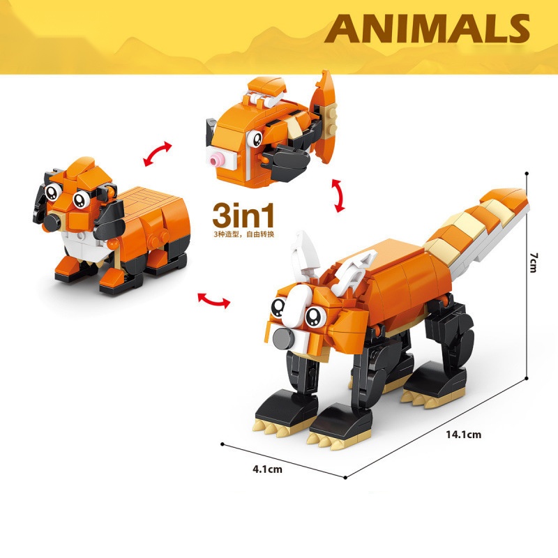 Tier-Bausteine Dinosaurier Ele – Kangaroo Kids Education Bewertung und Preis