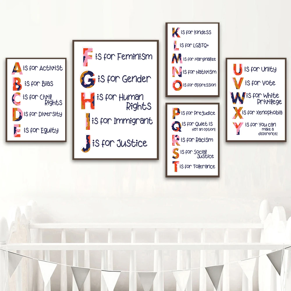 Kinderzimmer-Alphabet, Mensche – Kids Education Quote Bewertung und Preis