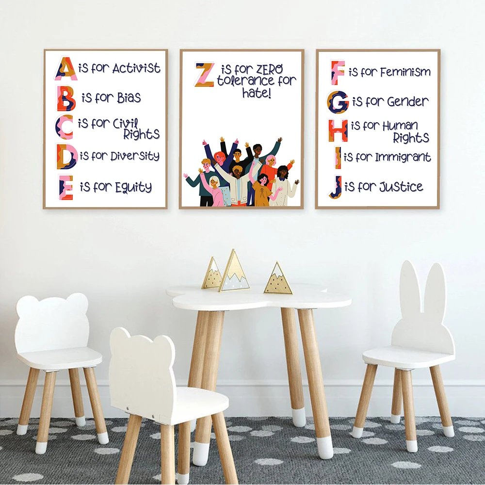 Kinderzimmer-Alphabet, Mensche – Kids Education Quote Bewertung und Preis