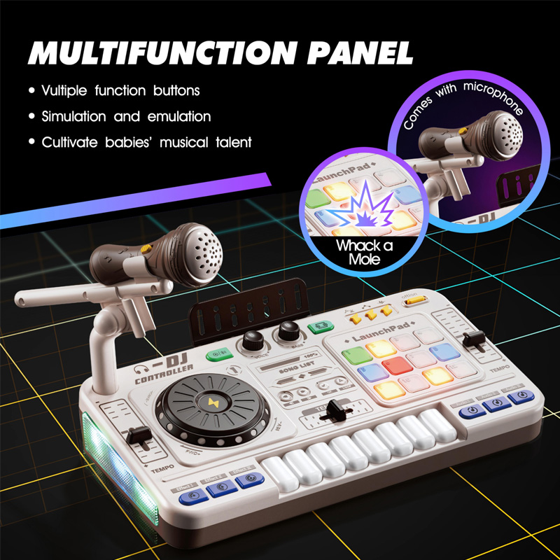 Simulations-DJ-Mixer-Controlle – Kids Education Bd Bewertung und Preis